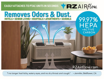 RZ AIRflow is the best option for removing organic odors from senior living centers